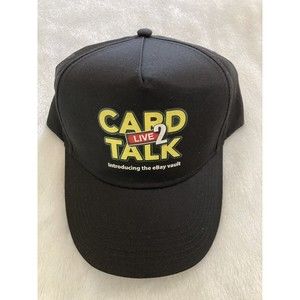 Cardcollector2 Card Talk Live 2 Promo Hat Black SnapBack Ryan Johnson eBay Vault